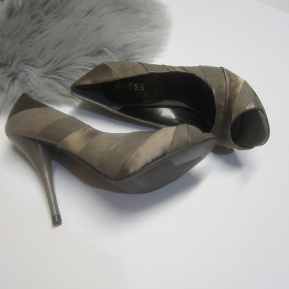 Womens Guess Open Toe Heels size 8 - Picture 2 of 5